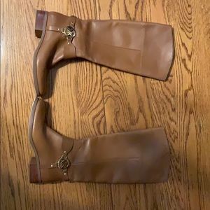 Michael Kors Tan Riding Boots